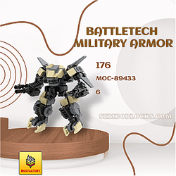 MOC Factory 89433 Creator Expert BattleTech Military Armor