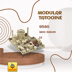 MOC Factory 56649 Star Wars Modular Tatooine