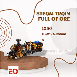 FunWhole F9006 Technician Steam Train Full Of Ore