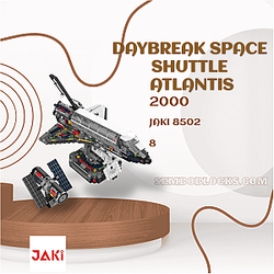 JAKI 8502 Space Daybreak Space Shuttle Atlantis