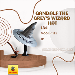 MOC Factory 141121 Movies and Games Gandalf the Grey's Wizard Hat