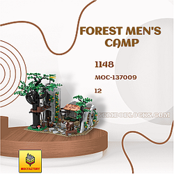 MOC Factory 137009 Modular Building Forest Men's Camp