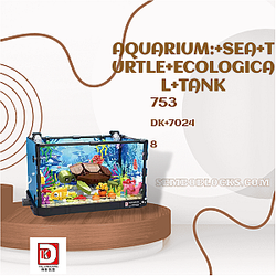 DK 7024 Creator Expert Aquarium: Sea Turtle Ecological Tank