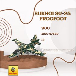 MOC Factory 67589 Military Sukhoi Su-25 Frogfoot