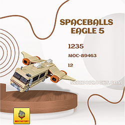 MOC Factory 89463 Space Spaceballs Eagle 5