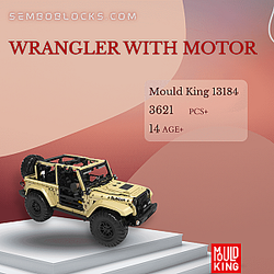 MOULD KING 13184 Technician Wrangler With Motor