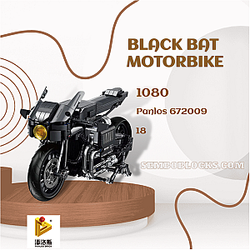 PANLOSBRICK 672009 Technician Black Bat Motorbike