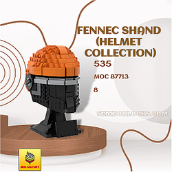 MOC Factory 87713 Star Wars Fennec Shand (Helmet Collection)