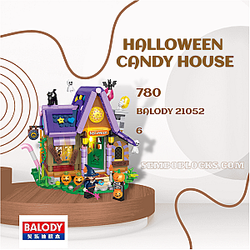 BALODY 21052 Creator Expert Halloween Candy House