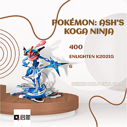 QMAN / ENLIGHTEN / KEEPPLEY K20215 Creator Expert Pokémon: Ash's Koga Ninja