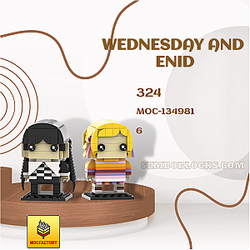 MOC Factory 134981 Movies and Games Wednesday and Enid