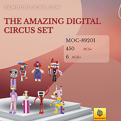 MOC Factory 89201 Movies and Games The Amazing Digital Circus Set