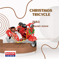 BALODY 21059 Technician Christmas Tricycle