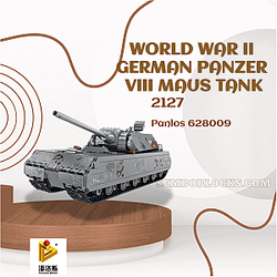 PANLOSBRICK 628009 Military World War II German Panzer VIII Maus Tank