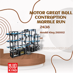 MOULD KING 26002 Technician Motor Great Ball Contraption Marble Run