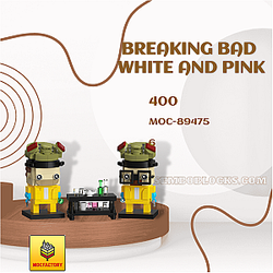 MOC Factory 89475 Creator Expert Breaking Bad White And Pink