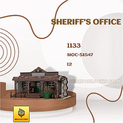 MOC Factory 51547 Modular Building Sheriff's Office