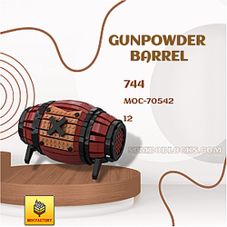 MOC Factory 70542 Creator Expert Gunpowder Barrel