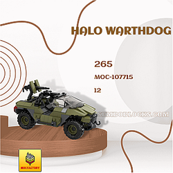 MOC Factory 107715 Military Halo Warthdog