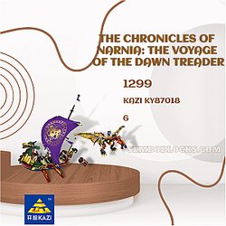 KAZI / GBL / BOZHI KY87018 Creator Expert The Chronicles of Narnia: The Voyage of the Dawn Treader