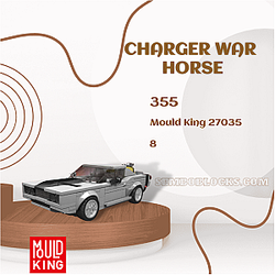 MOULD KING 27035 Technician Charger War Horse