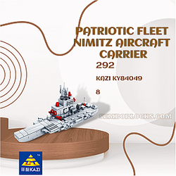 KAZI / GBL / BOZHI KY84049 Military Patriotic Fleet Nimitz Aircraft Carrier