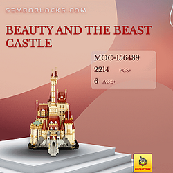 MOC Factory 156489 Movies and Games Beauty and the Beast Castle