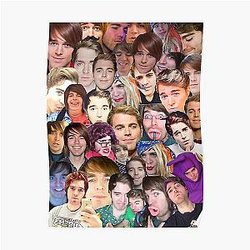 Shane Dawson Collage  Poster RB1207