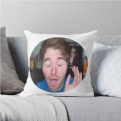 Shane Dawson: Shook Throw Pillow RB1207