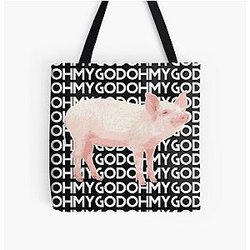 Shane Dawson Pig Oh my God T-shirt All Over Print Tote Bag RB1207