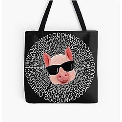 Shane Dawson Shirts Pig Apparel All Over Print Tote Bag RB1207