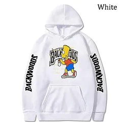 The Simpson Anime Bart Backwoods Cartoon Printed Hoodies