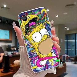 The Simpson Cartoon Phone Case For Realme 8