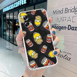 The Simpson Cartoon Phone Case For Redmi NOTE 12