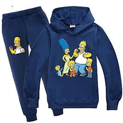 The Simpsons Family Clothing Hoodies and Pant Set