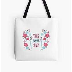 Buffy The Vampire Slayer- Girl Power All Over Print Tote Bag RB2611