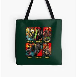 Meet the Slayers of Dead Island 2 ,Dead Island 2,Dead Island zombie,zombie Slayers All Over Print Tote Bag RB2611