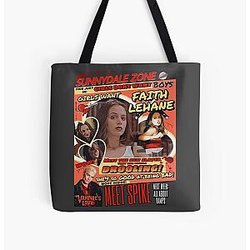 Buffy The Vampire Slayer Fan Magazine - Faith Lehane All Over Print Tote Bag RB2611