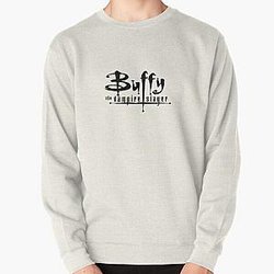 Buffy The Vampire Slayer Logo Pullover Sweatshirt RB2611