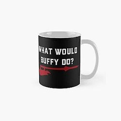 Buffy the Vampire Slayer   What Would Buffy Do?   BTVS Classic Mug RB2611