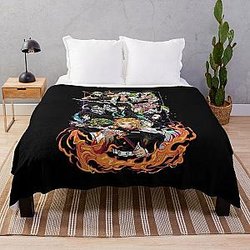 Hashira Demon Slayer T-Shirts Gift For Fans, For Men and Women Throw Blanket RB2611