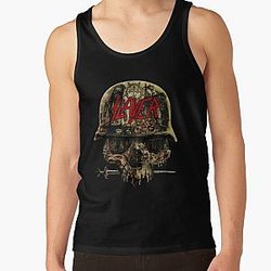 Slayer Ghost Of War Sticker Tank Top RB2611