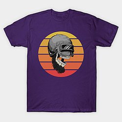 Fortnite Merch - Helmet Skull Retro Classic Unisex Tee