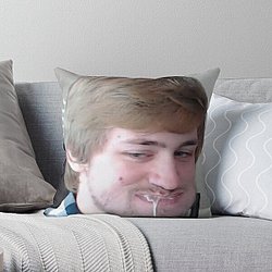 Sodapoppin Pillows - SodaPoppin SodaJ Throw Pillow RB1706