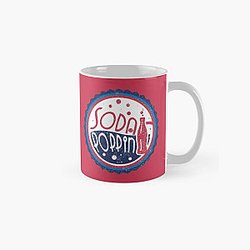 Sodapoppin Mugs - Sodapoppin Retro Soda Pop Bottle Cap Vintage Classic Mug RB1706