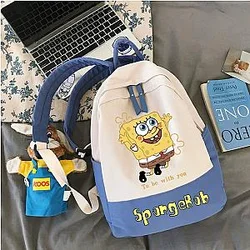 SpongeBob SquarePants Patrick Star Cartoon Animation Creative School Bag