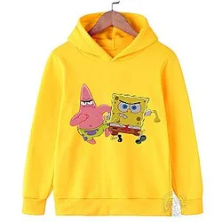 Spongebob Patrick Star Running Cartoon Hoodies