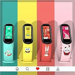 SpongeBob SquarePants Cartoon Anime Character Patrick Star LED Bracelet Sports Waterproof Watch