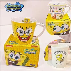 Anime Spongebob Patrick Star Cup Mug with Gift Box