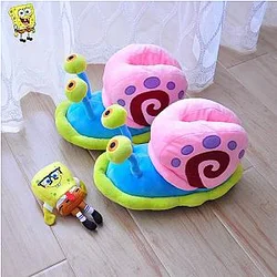 Spongebob Squarepants Gary The Snail Cotton Shoes Home Slippers